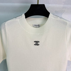 Knitted Short-Sleeve T-Shirt