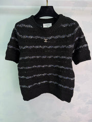 Knitted Short-Sleeve T-Shirt