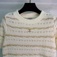 Knitted Short-Sleeve T-Shirt