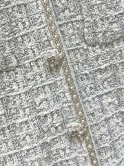 Heavily Beaded Tweed Jacket