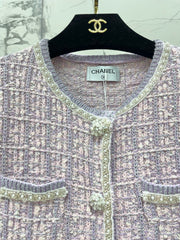 Heavily Beaded Tweed Jacket
