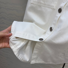 Danny Short-Sleeve Denim Shirt