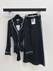 Relaxed-Fit Knitted Set