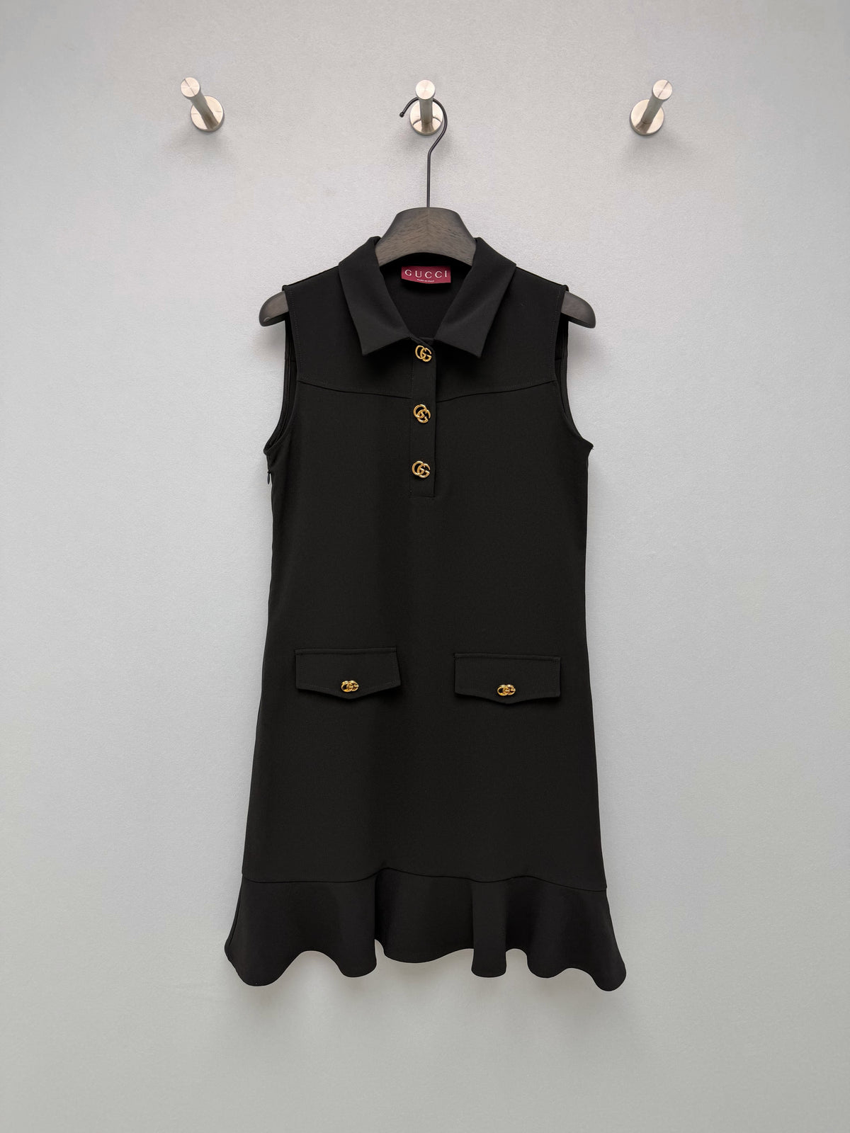 Black Sleeveless Fishtail Dress