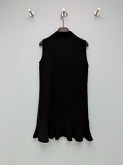 Black Sleeveless Fishtail Dress