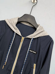 Lightweight Windbreaker Jacket &amp; Skirt Set