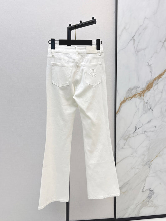 Slim-Fit Flared Jeans