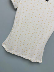 26. New Floral Short-Sleeve Top
