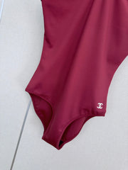 Cross-body swimsuit
