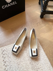 Chunky Heel Mary Janes with Backpack Buckle