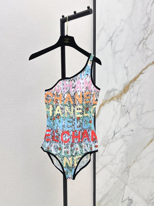 Graffiti One-Piece Swimsuit