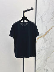 Collared Knit Short-Sleeve Cardigan