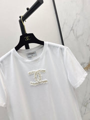 Collared Knit Short-Sleeve Cardigan
