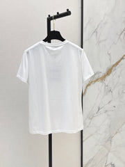 Collared Knit Short-Sleeve Cardigan