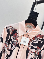 Printed Silk Dress