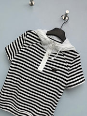 Short-Sleeve Half-Zip Hoodie