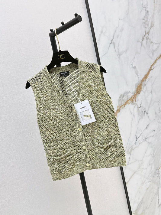Open-Knit Vest