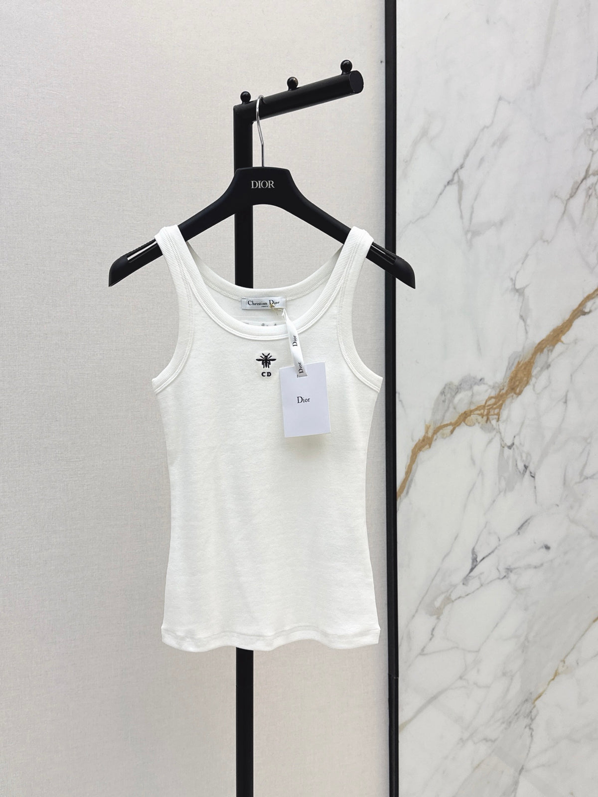 Bee-Embroidered Decorative Vest
