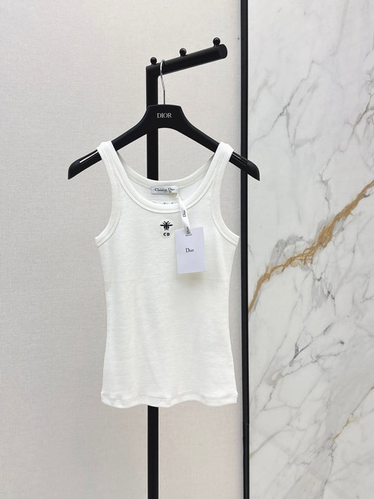 Bee-Embroidered Decorative Vest