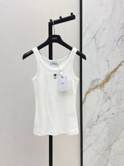 Bee-Embroidered Decorative Vest