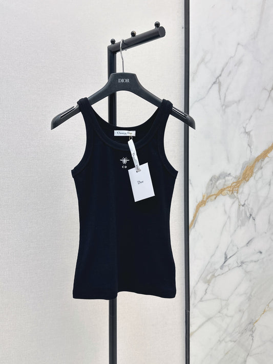 Bee-Embroidered Decorative Vest