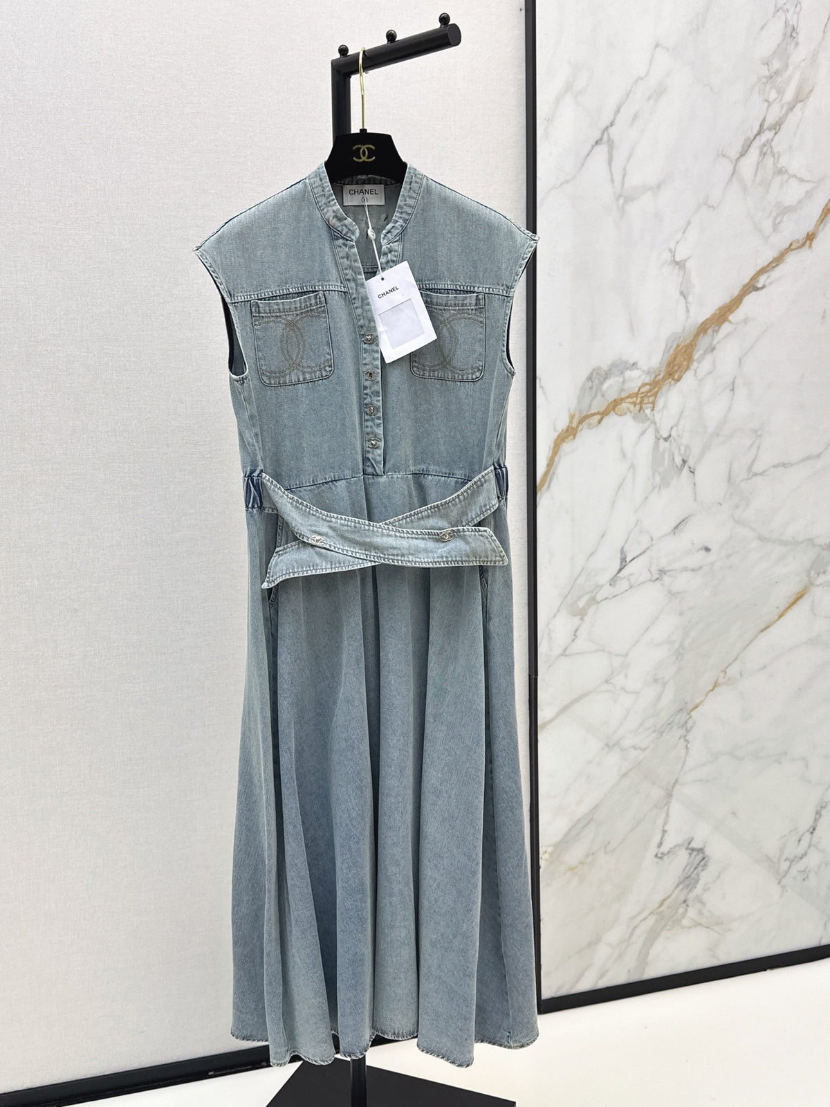 Long Denim Dress