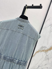 Long Denim Dress