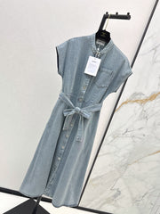 Long Denim Dress