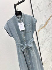 Long Denim Dress