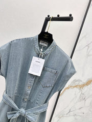 Long Denim Dress