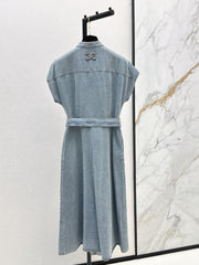 Long Denim Dress