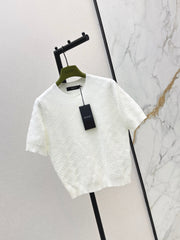 Jacquard-Knit Crewneck Sweater