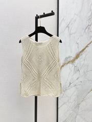 Bee-Embroidered Decorative Vest
