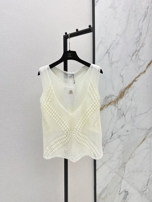 Bee-Embroidered Decorative Vest