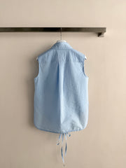 Sleeveless shirt vest