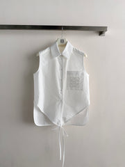 Sleeveless shirt vest
