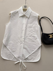 Sleeveless shirt vest