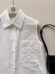 Sleeveless shirt vest