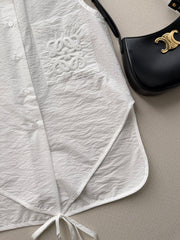 Sleeveless shirt vest