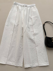 Lightweight and Breathable Wide-Leg Pants