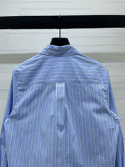 Striped Tie-Up Shirt