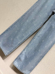 Light blue denim jeans