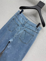 Light blue denim jeans