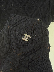 Ruffled round neck short sleeve