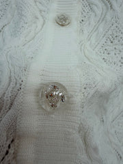 Diamond pattern round neck short sleeve