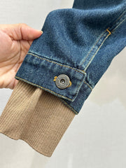 Collared Denim Jacket