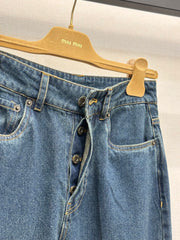 Lapel Jeans