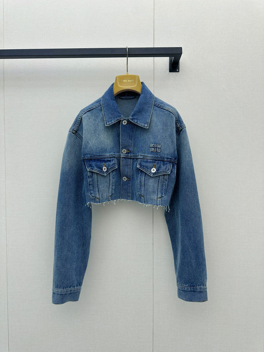 Preppy Denim Jacket