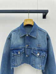 Preppy Denim Jacket