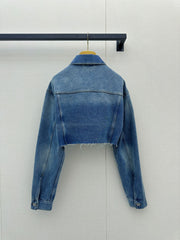 Preppy Denim Jacket